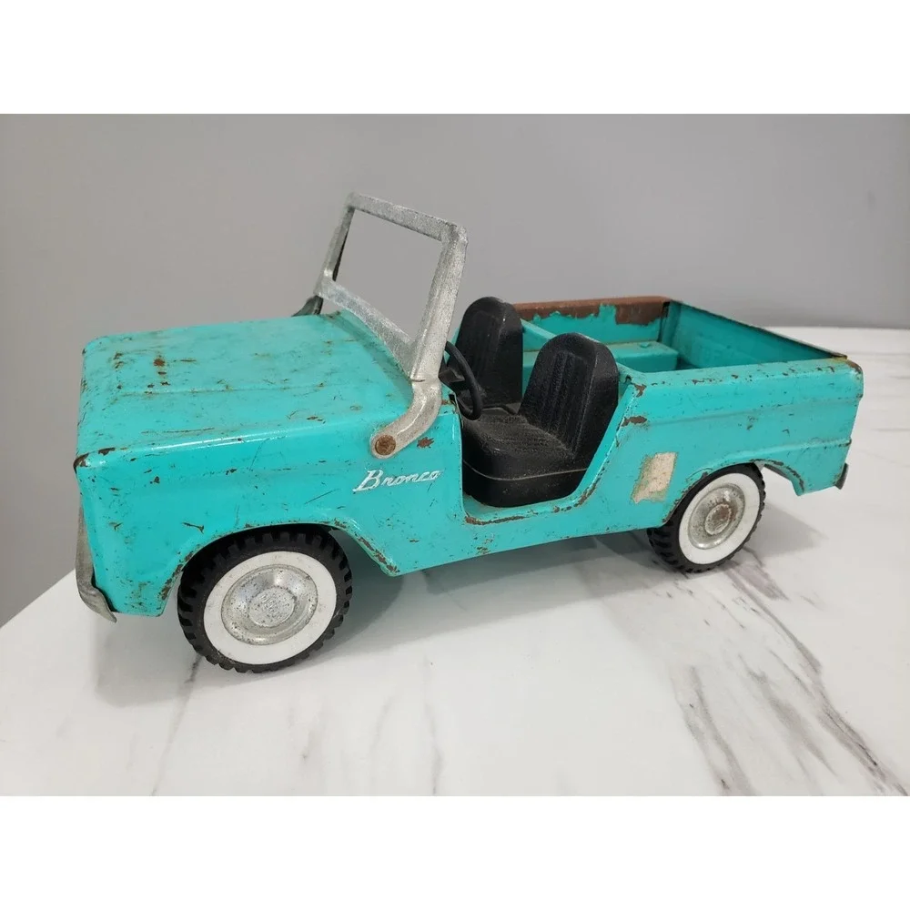 NYLINT Toys Ford Bronco 1960s N8200 Turquoise Teal Vacationer